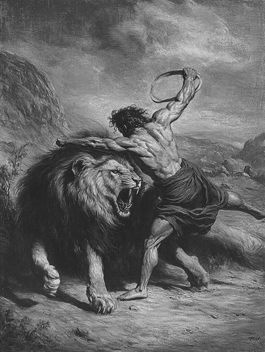 Samson & the Lion